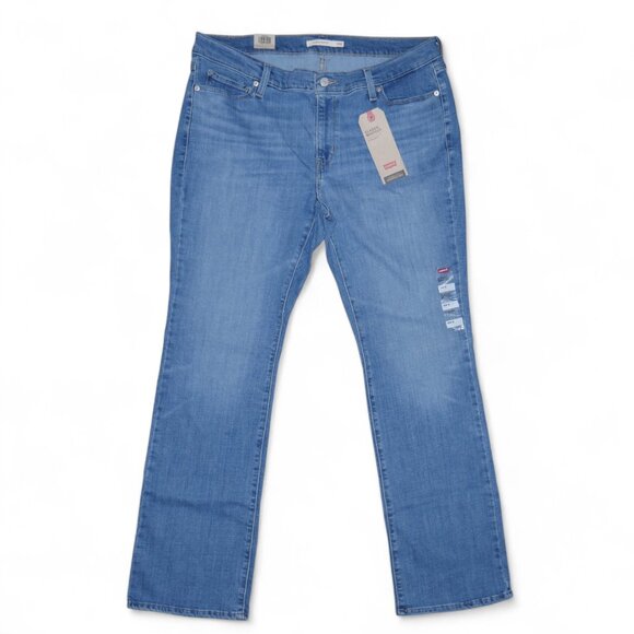 Levi's Women's Plus Size 18W Bootcut Jeans Stretch Mid-Rise Western Rodeo NWT - Picture 5 of 14
